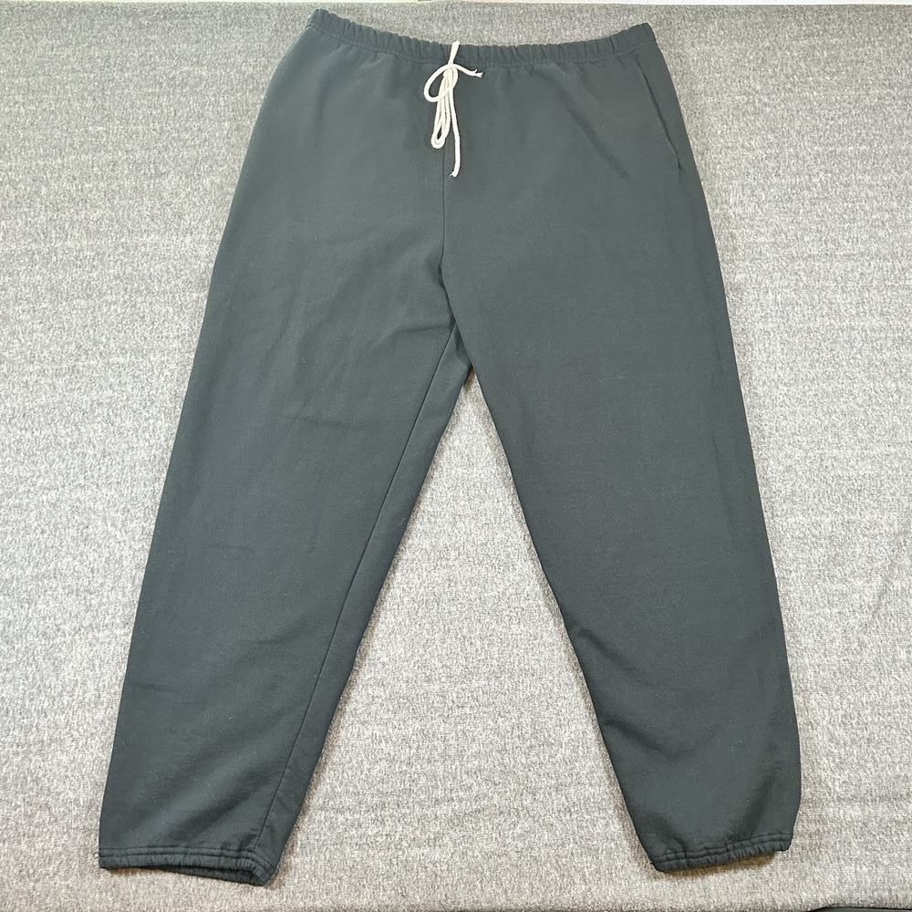 Vintage Jerzees Sweatpants Mens 2XL Big &‎ Tall Fits 41x30 Fleece Baggy Y2K 90s